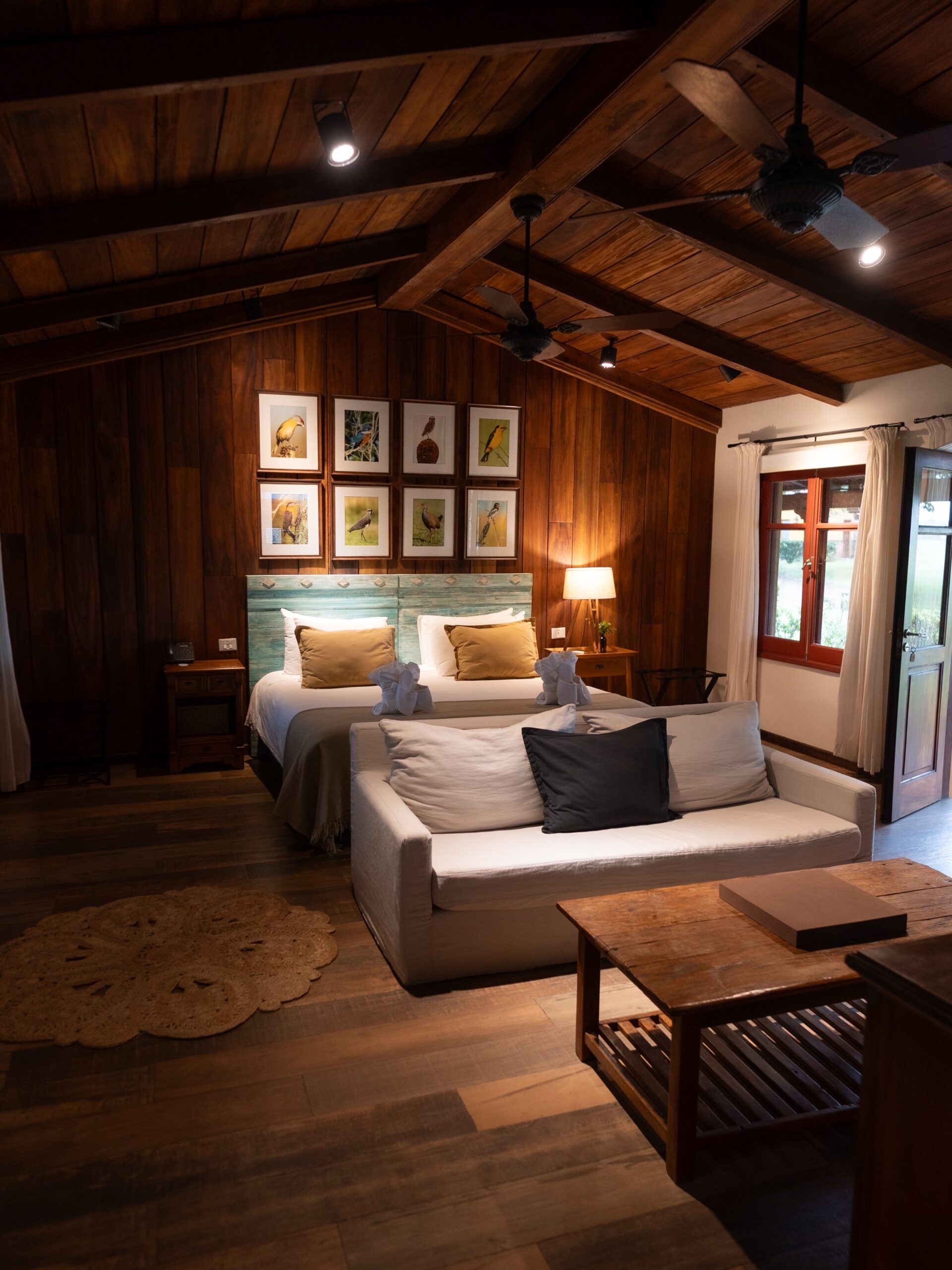Suite del lodge El Tránsito en los Esteros del Iberá