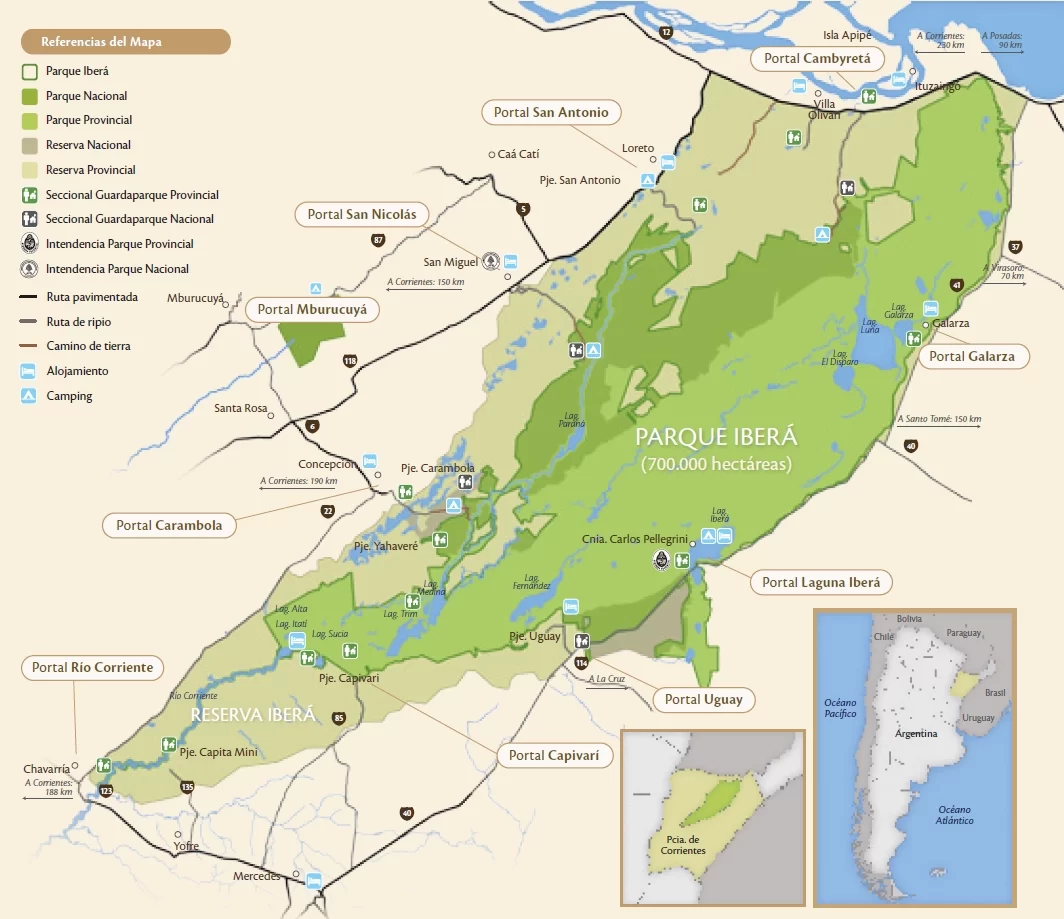 Mapa_Portales_Parque Ibera